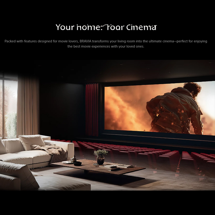 Sony Smart Google TV BRAVIA 7 II Class True RGB LED 4K HDR 65 Inch - K-65XR70M2